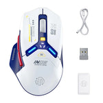 Inphic IN9 Wireless Gaming Mouse Rechargeable Ergonomics Bluetooth Mouse RGB Lighting Effect Desktop Computer Laptop Universal