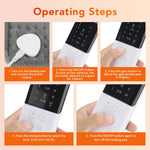 Electric Heating Waist Belt Warm Thermal Pad Office Home Temperature Control Waist Belt Warming Back Hand Warmer