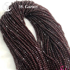 hydro35.Garnet / 3mm(about 1150pcs) / CHINA