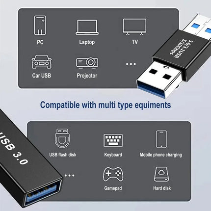 Universal USB 3.0 OTG Type C Adapter USB C Male to USB-A Male Female Converter for Macbook Huawei Samsung Xiaomi Ipad Connector