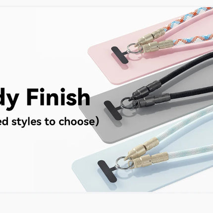 Essager 60W Type C To Type C Fast Charging Cable  For iPhone 16 Xiaomi Huawei  Lanyard  Halter Neck Wrist Multifunctional Cable