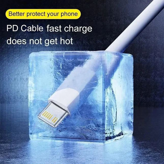 30W PD Fast Charging USB Type C to  iPhone Cable For Apple iPhone 14 13 12 11 Charge Data Wire Cord Phone Accessories