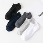 Summer Spring Unisex Solid Color Ankle Socks 10/20/40 Pairs Soft Lightweight No Show Sports Socks for Men Women Bulk Value Pack