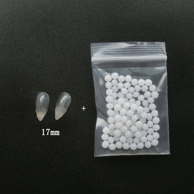 1 Pairs Halloween Vampire Teeth Fangs Dentures Props Party Costume DIY Cosplay Props False Teeth Resin Fangs with Solid Glue