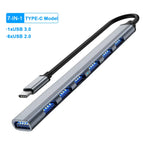 7-IN-1 Gray TYPE C