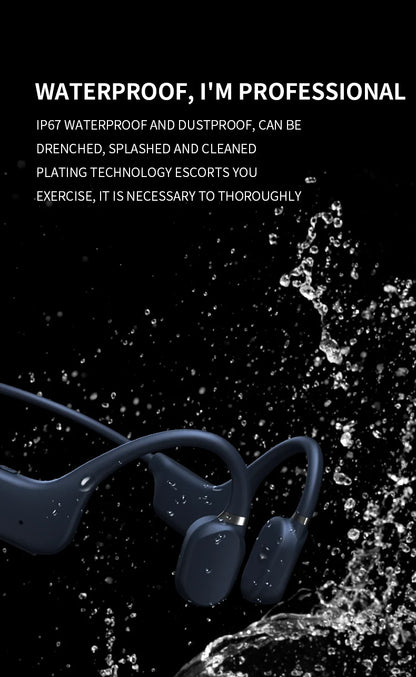 #Sanag A5X Bone Conduction Wireless Sport Headphones Bluetooth Open Ear Design Earphone 3D Stereo Sound Headset