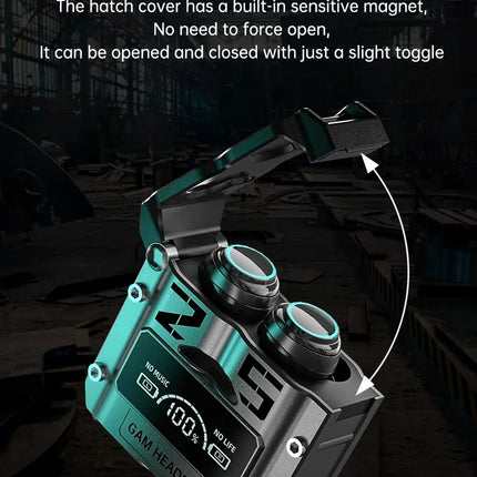 Original M25 Bluetooth Earphones TWS Wireless Headphones with LED Display Stereo Headset Touch Control Earbuds Noise Reduction