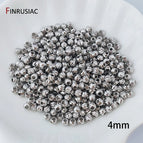 platinum plated-4mm / 100 pcs
