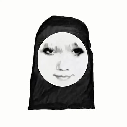 Interesting 3D Printed Seamless Full Face Mask Hat Cosplay Facial Mask Party Cosplay Props Halloween Mask