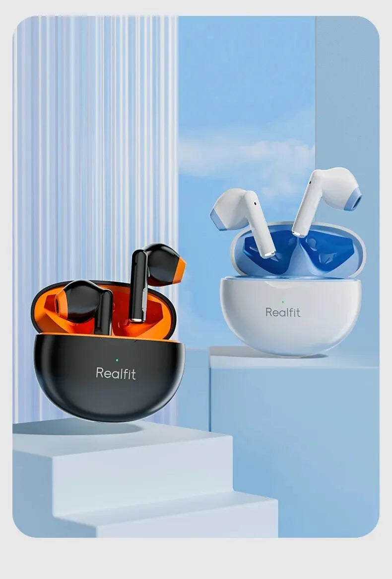 Realfit F2 Bluetooth Earphone Excellent HIFI Quality TWS Wireless Earbuds Wholesale for realme xiaomi