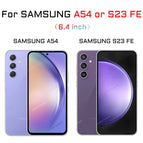 8 Pieces / For A54 or S23 FE / TPU Hydrogel Film