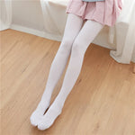 Fall Winter Adult Pantyhose Milk White Silk Socks for Girls Lolita Velvet Thin Bottom Jumpsuit Socks Women