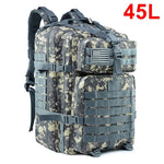 QT&QY 30/50L Tactical Backpacks Man Traveling Bags Survival Outdoor 3P Assault Pack EDC Molle Pack hiking Trekking Hunting Bag
