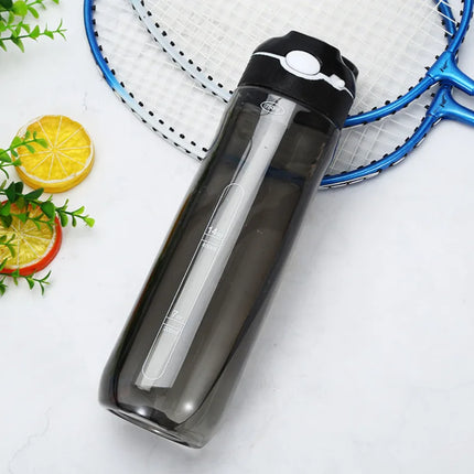 750ml/1000ml Tritan Material Water Bottle With Straw Eco-Friendly Durable Gym Fitness Outdoor Sport Shaker Drink Bottle