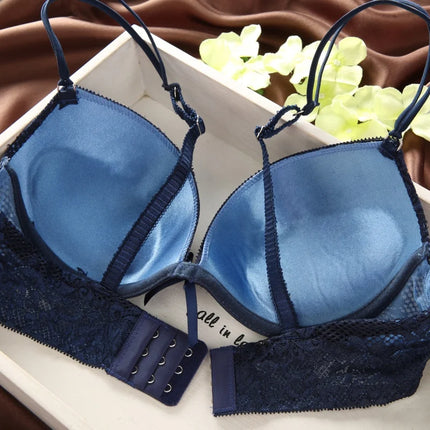 Women Sexy Lingerie Set Fashion Lace Lingerie Sets For Ladies Soild Color Bra Comfortable Intimates Underwear Suit Female