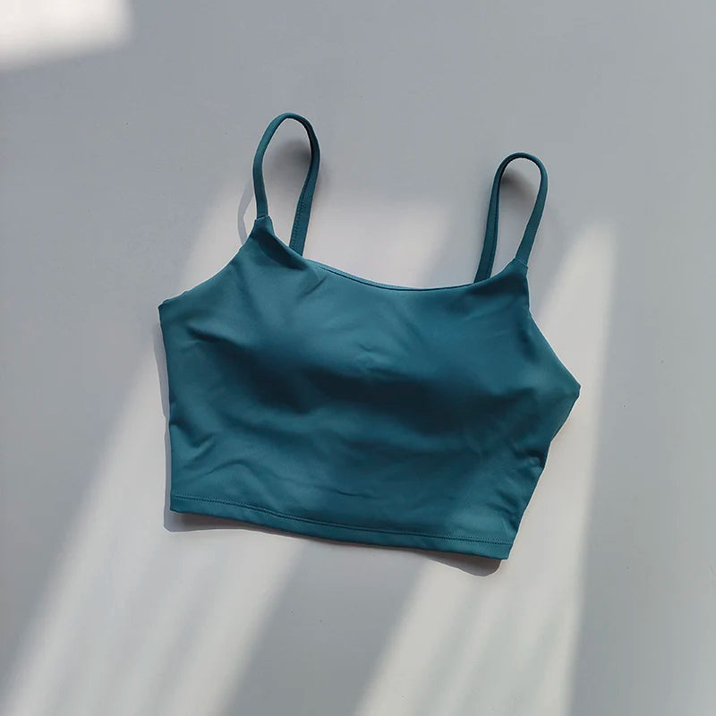 Breathable Sports Bra for Women, Fitness Top, Push Up Sport Bra, Fixed Pad, Yoga Underwear, Sport Tops  Running Vest, Gym Wear