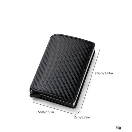 The new men's card holder is a minimalist wallet for convenience