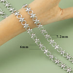 YEGUI C77,diy chain,18k gold rhodium plated,copper,pass REACH,nickel free,jewelry making,charms,diy bracelet necklace,1m/lot