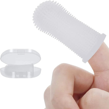 Super Soft Dog Toothbrushes Cleaning Finger Brush For Dog and Cat Grooming Nontoxic  Teethbrush  Dental Care Pet Products