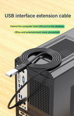 USB 3.0 Extension Cable Male to Female 5Gbps Data Cord USB3.0 Extender for PC PS3 Laptop to U Disk Smart TV USB Cable Extension