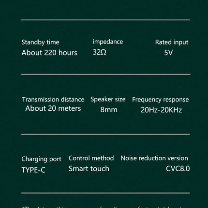 M25 TWS Wireless Headphones Earphones Bluetooth Touch Control Noise Reduction Stereo Waterproof Earbuds Headsets With Microphone