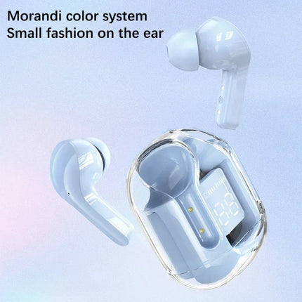 T2 TWS Wireless Earphone Bluetooth 5.3 Headphones Sport Gaming Headsets Noise Reduction Earbuds Bass Touch Control