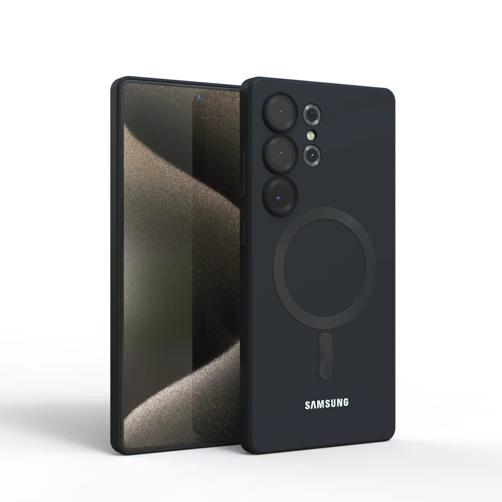 Soft Silicone Case For Galaxy S25 Ultra S25 Plus S25Ultra S21 FE S23 S24 With Camera Lens Full Covers