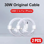 2Pcs USB C Cable / 2m
