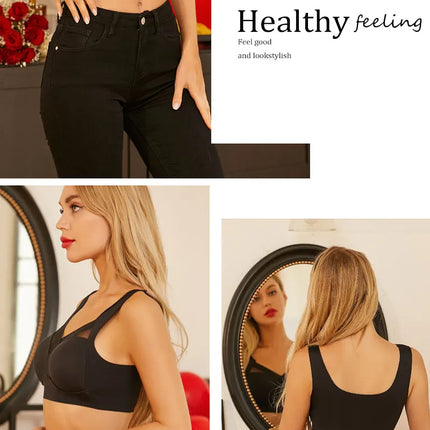 Women Sexy Bra Full Cup Brassiere Female U Back Underwear Lace Splicing Pespective Bralette V Neck Intimates Lingerie Large Size