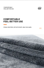 SEAMETAL 40X100CM Car Wash Towel Coral Velvet Microfiber Clean Cloth No Hemming Thickened Soft High Absorbent Car Washing Towels