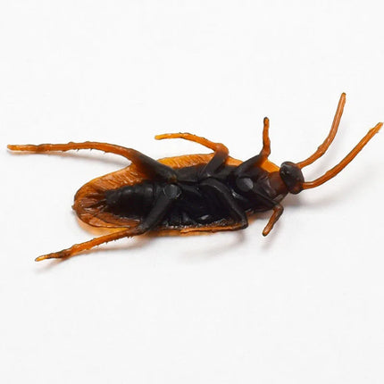 Artificial Fake Roaches Novelty Cockroach trick Prop Scary Insects Realistic Plastic Bugs Funny Halloween Party Spoof Decoration
