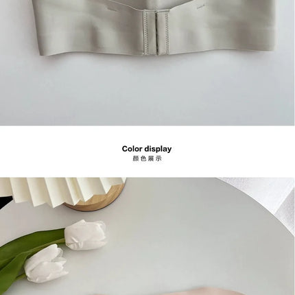 Sexy Seamless Tube Top Bra Invisible strapless Bras Women Underwear thin Non slip Push up Bralette Wireless Female Lingerie