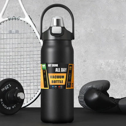 1500ML Stainless Steel Thermo Bottle Portable Thermos Large Capacity Thermo Water Bottle Tumbler Thermoses Outdoor Vacuum Flasks