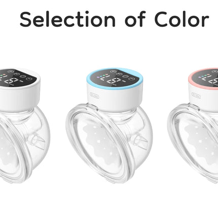 MAMIJOY Wearable Electric Breast Pumps 4 Modes 12 Levels Portable Hands Free Breast Pump Silent Comfort With 19/24mm Flange EB26