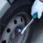 24/72 Tooth Quick Ratchet Wrench 1/2 1/4 3/8 3 Size Flying Wrenches Two-way Socket Wrench Repair Tools for for Vehicle Bicycle