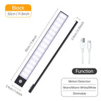 3color in one Lamp / Black 30CM