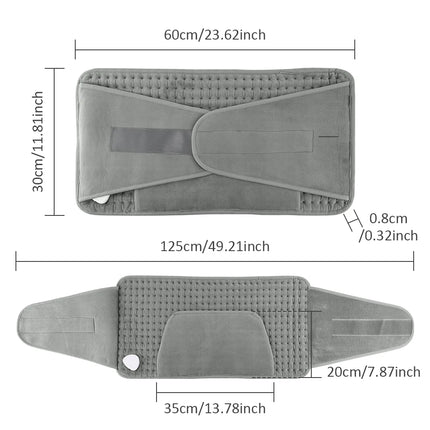 Electric Heating Waist Belt Warm Thermal Pad Office Home Temperature Control Waist Belt Warming Back Hand Warmer
