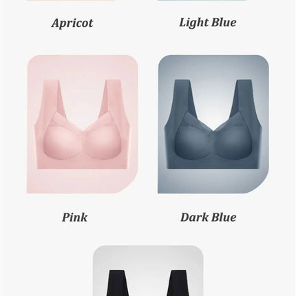Women Sexy Bra Full Cup Brassiere Female U Back Underwear Lace Splicing Pespective Bralette V Neck Intimates Lingerie Large Size