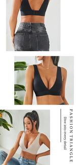 Seamless Bras for Woman Push Up Underwear Padded Bralette One Piece Brassiere Wireless Comfort Intimate