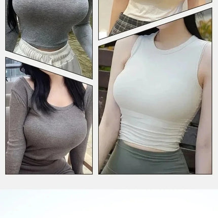 Flat Chest Solution Bra for Women Thickened Push Up Cups No Steel Ring Seamless Invisible Lift Small Chest Enhancement B C Cup