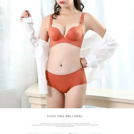 2025 New Extreme Push Up Bra 8cm Pads Small Bust Double Cup Padding Wireless Adjustable Plunge Bra Seamless Lift & Natural Shape