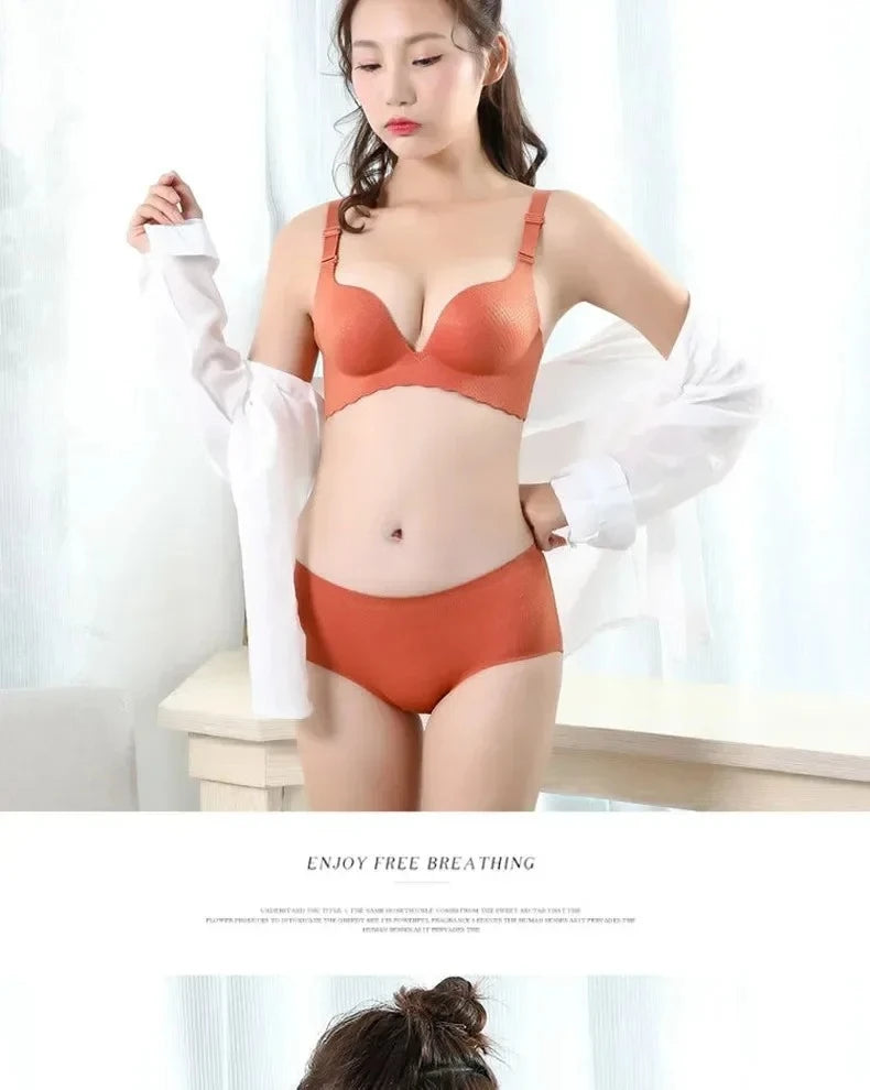 2025 New Extreme Push Up Bra 8cm Pads Small Bust Double Cup Padding Wireless Adjustable Plunge Bra Seamless Lift & Natural Shape