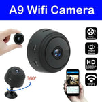 A9 Portable WiFi Wireless Mini Camera Security Monitoring with Voice Recorder for Infants/Pets Smart Home Video Surveillance