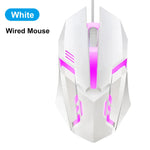 Bluetooth 5.2 Mouse RGB 2.4G Wireless Mouse Dual-Mode Gaming Mouse 6 Buttons Silent Mouse For MacBook Tablet Laptops Computer