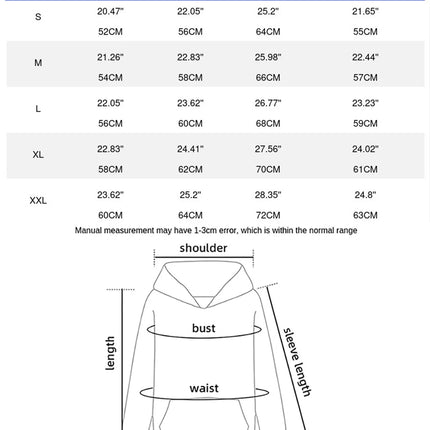 Hip Hop Street Casual Printed Female Hoodies Fashion Hoodie Oversize Loose New Sweatshirts Autumn Warm Fleece Clothing