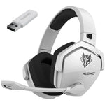 NUBWO G06 Pro Wireless Gaming Headset with Charging Station for Headset and PS5 Controller