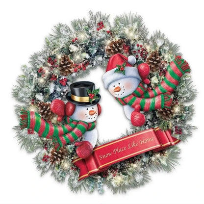 Christmas Tree Rotating Sculpture Train Decorations Paste Window  Stickers