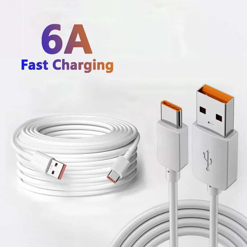 NNBILI 3m/5m/14m Extra Long Type C Charging Cable Extender Charger Wire Cord for Samsung Xiaomi Huawei Mobile Phone Data Cord