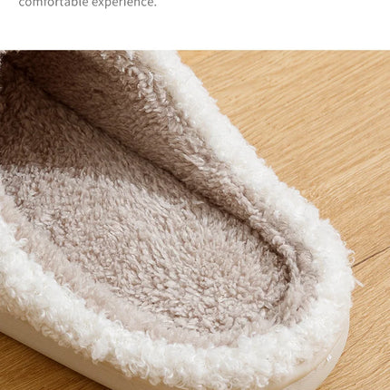 Little Cute Smile Face Slippers Houseshoes Women's House Smile Ladies Indoor Winter Fluffy Cozy Home Comfy Women Shoes