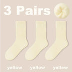 3 Pairs yellow / Sizes 34-40